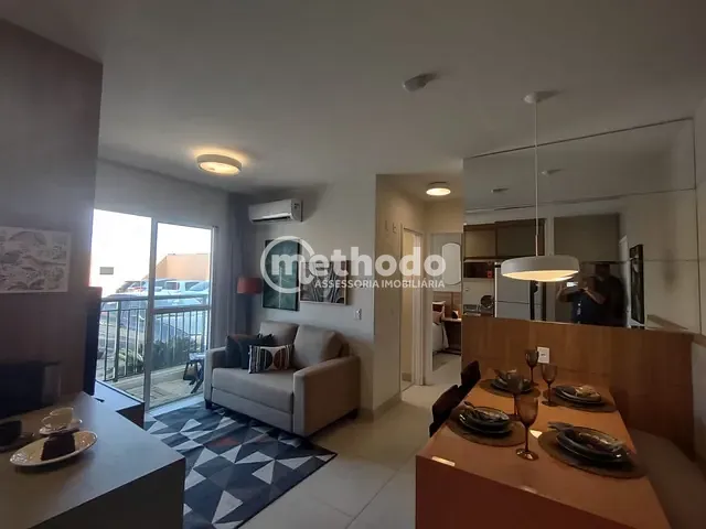Apartamento com 46m² 2 quartos e 1 banheiro, à venda, no bairro Cidade Satélite Íris em Campinas