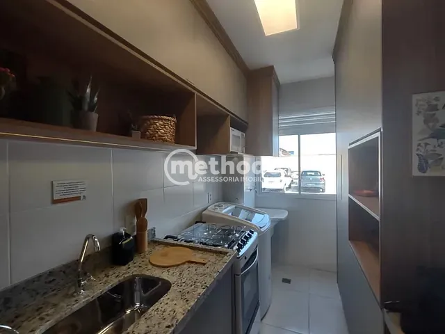 Apartamento com 46m² 2 quartos e 1 banheiro, à venda, no bairro Cidade Satélite Íris em Campinas