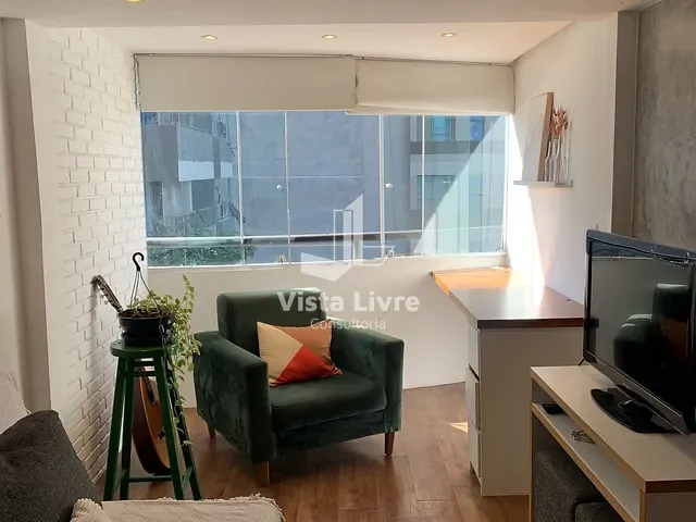 Apartamento com 55m² 2 quartos e 2 banheiros, à venda, no bairro Indianópolis em São Paulo