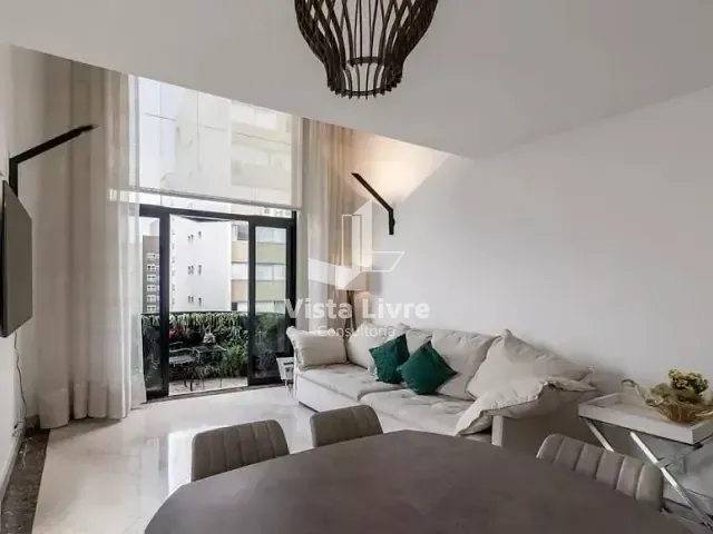 Apartamento com 75m² 1 quarto e 1 banheiro, à venda, no bairro Itaim Bibi em São Paulo