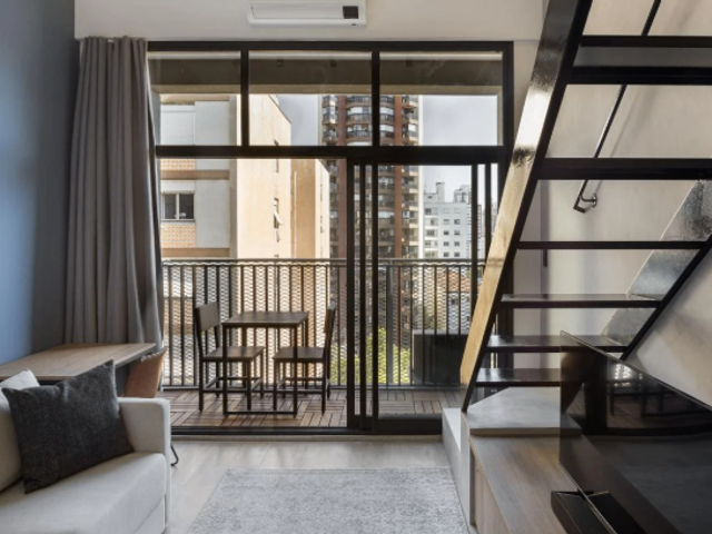 Apartamento com 33m² 1 quarto e 1 banheiro, à venda, no bairro Pinheiros em São Paulo