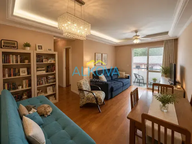 Apartamento 3 quartos e 2 banheiros, à venda, no bairro Jardim Paraíso em São José dos Campos