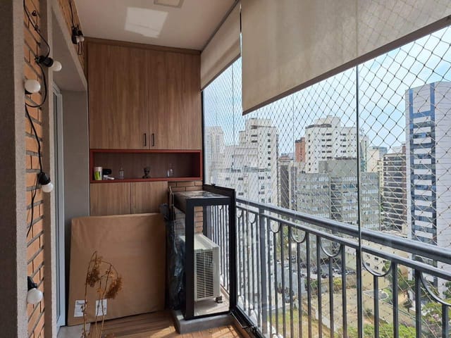 Apartamento com 50m² 1 quarto e 1 banheiro, para alugar, no bairro Vila Nova Conceição em São Paulo