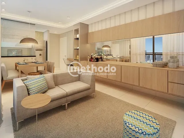 Apartamento com 52m² 1 quarto e 1 banheiro, à venda, no bairro Cambuí em Campinas