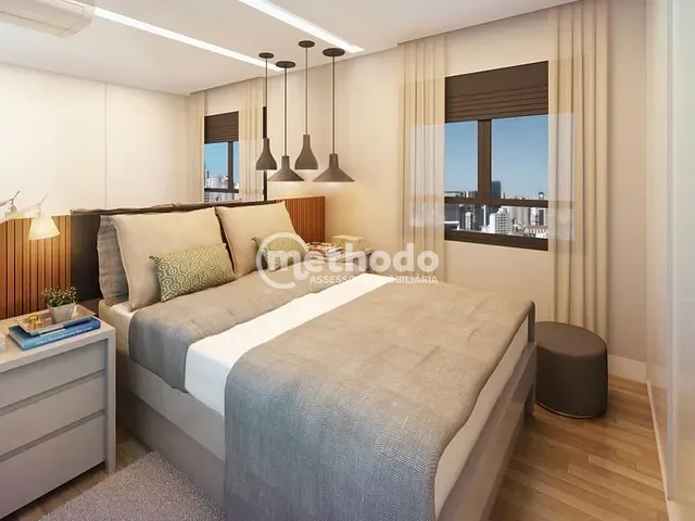 Apartamento com 52m² 1 quarto e 1 banheiro, à venda, no bairro Cambuí em Campinas