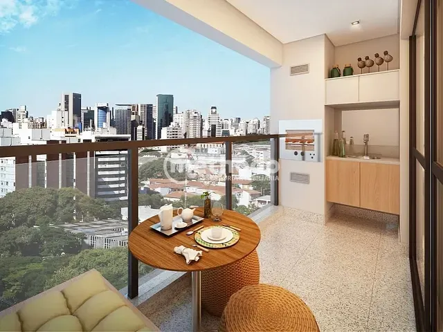 Apartamento com 52m² 1 quarto e 1 banheiro, à venda, no bairro Cambuí em Campinas