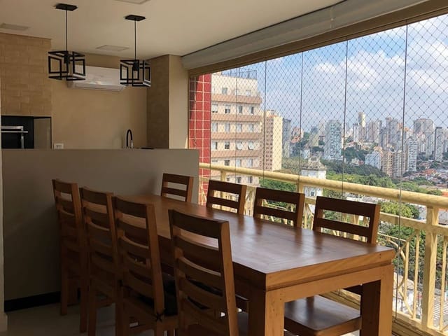 Apartamento com 190m² 3 quartos e 4 banheiros, à venda, no bairro Vila Deodoro em São Paulo