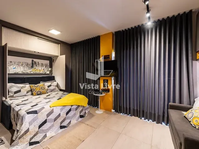Apartamento com 34m² 1 quarto e 1 banheiro, à venda, no bairro Pinheiros em São Paulo