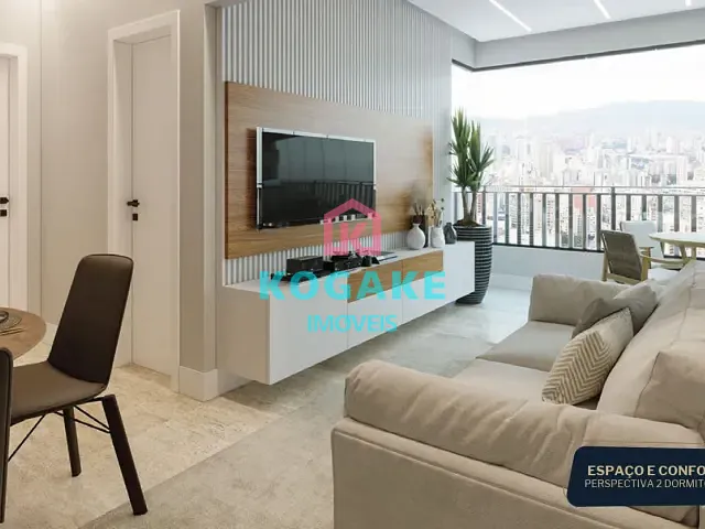 Apartamento 2 quartos e 2 banheiros, à venda, no bairro Jardim das Colinas em São José dos Campos