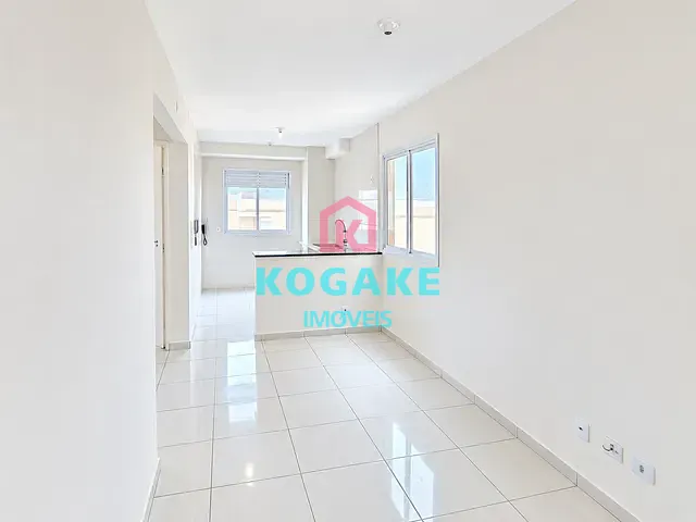 Apartamento com 47m² 2 quartos e 1 banheiro, para alugar, no bairro Jardim São José Leste em São José dos Campos