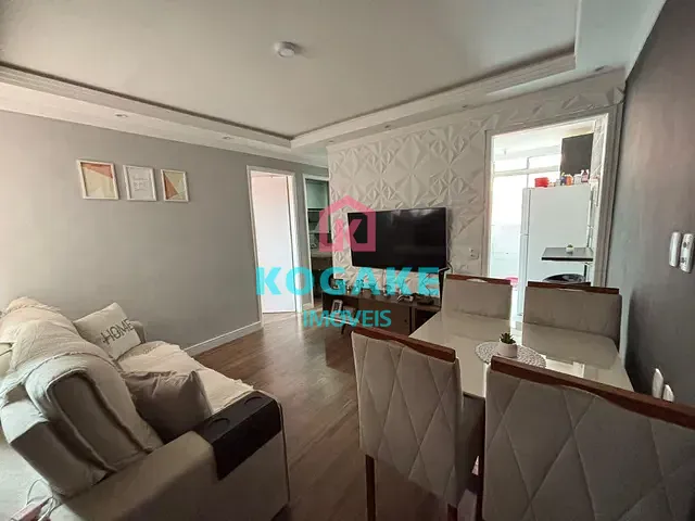 Apartamento 2 quartos e 1 banheiro, à venda, no bairro Vila Tatetuba em São José dos Campos