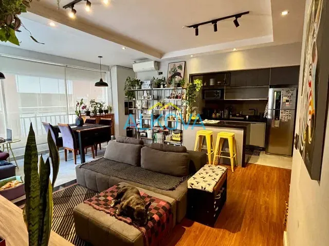 Apartamento 2 quartos e 2 banheiros, à venda, no bairro Parque Residencial Aquarius em São José dos Campos