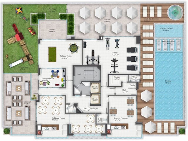 Apartamento com 162m² 4 quartos e 5 banheiros, à venda, no bairro Meia Praia em Itapema