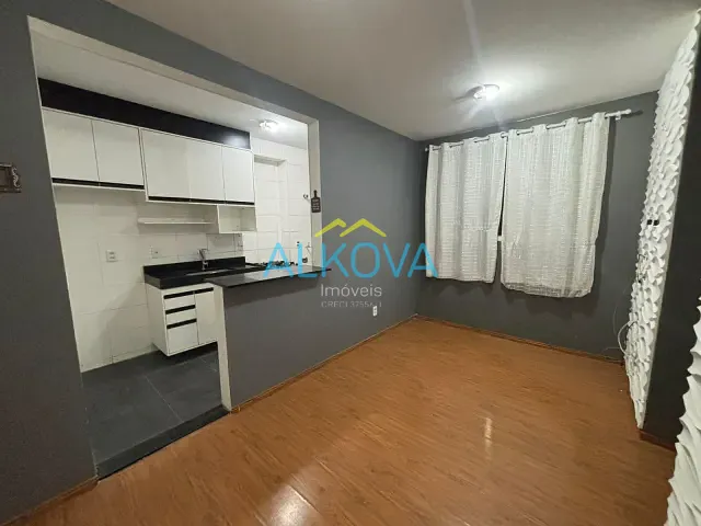 Apartamento 2 quartos e 1 banheiro, para alugar, no bairro Jardim das Indústrias em São José dos Campos