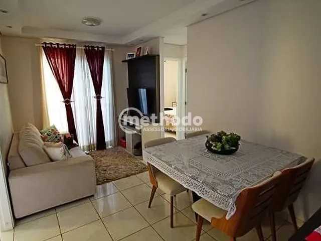 Apartamento com 53m² 3 quartos e 1 banheiro, à venda, no bairro Loteamento Parque São Martinho em Campinas
