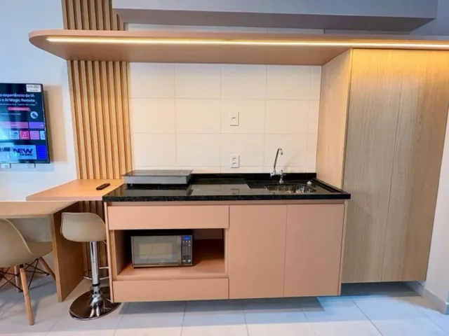 Studio com 32m² 1 quarto e 1 banheiro, para alugar, no bairro Vila Clementino em São Paulo
