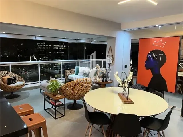 Apartamento com 84m² 1 quarto e 1 banheiro, à venda, no bairro Pinheiros em São Paulo
