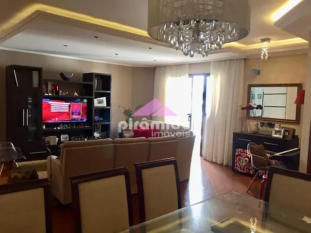 Apartamento com 154m² 4 quartos e 3 banheiros, à venda, no bairro Jardim Aquárius em São José dos Campos