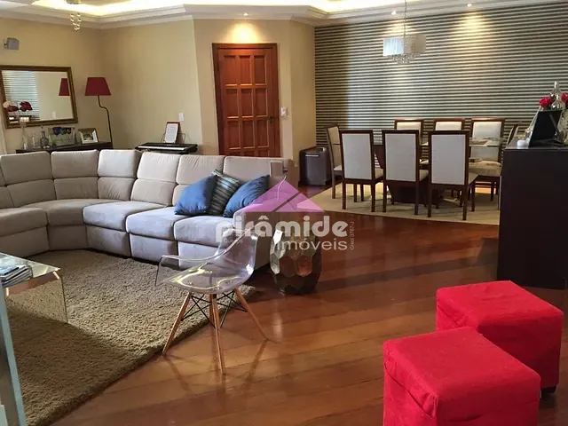 Apartamento com 154m² 4 quartos e 3 banheiros, à venda, no bairro Jardim Aquárius em São José dos Campos