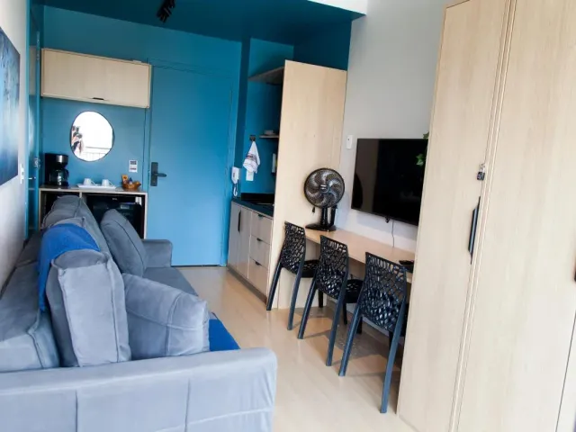 Apartamento com 50m² 1 quarto e 1 banheiro, à venda, no bairro Santo Amaro em São Paulo