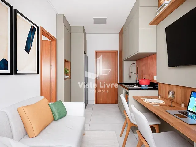 Studio com 24m² 1 quarto e 1 banheiro, à venda, no bairro Pinheiros em São Paulo