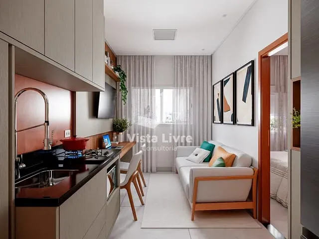 Studio com 24m² 1 quarto e 1 banheiro, à venda, no bairro Pinheiros em São Paulo