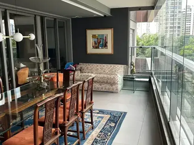 Foto do Apartamento - Apartamento à venda, Cidade Monções, São Paulo, SP | Vista Livre