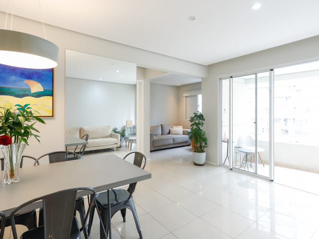 Apartamento com 140m² 3 quartos e 4 banheiros, à venda, no bairro Moema em São Paulo
