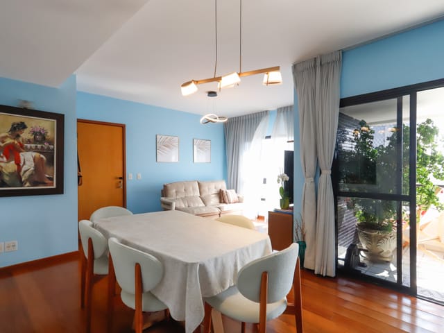 Apartamento com 130m² 3 quartos e 3 banheiros, à venda, no bairro Vila Clementino em São Paulo
