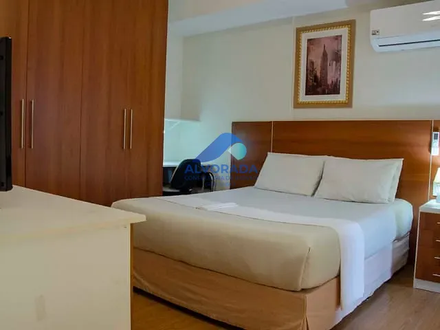 Apartamento 1 quarto e 2 banheiros, para alugar, no bairro Parque Residencial Aquarius em São José dos Campos
