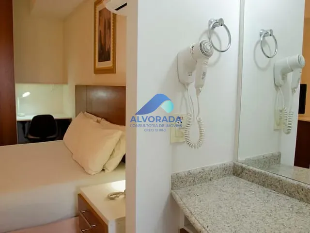 Apartamento 1 quarto e 2 banheiros, para alugar, no bairro Parque Residencial Aquarius em São José dos Campos