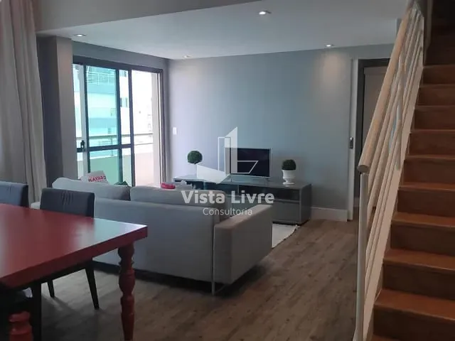 Apartamento com 100m² 2 quartos e 3 banheiros, à venda, no bairro Brooklin Paulista em São Paulo