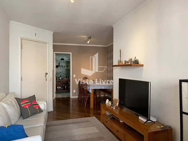 Apartamento com 76m² 3 quartos e 3 banheiros, à venda, no bairro Brooklin Paulista em São Paulo