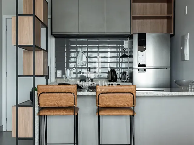 Apartamento com 42m² 1 quarto e 1 banheiro, à venda, no bairro Campo Belo em São Paulo