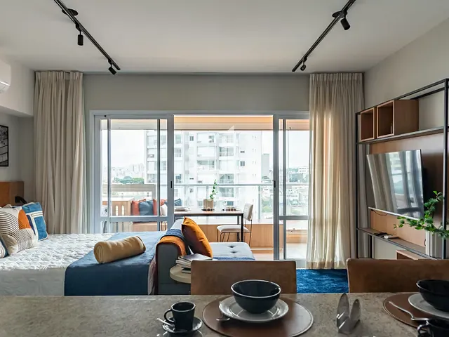 Apartamento com 42m² 1 quarto e 1 banheiro, à venda, no bairro Campo Belo em São Paulo