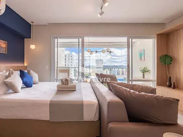 Studio com 42m² 1 quarto e 1 banheiro, à venda, no bairro Campo Belo em São Paulo