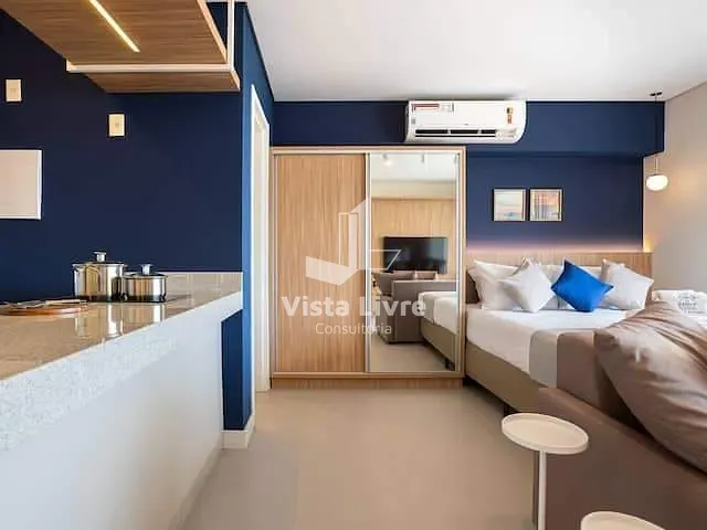 Studio com 42m² 1 quarto e 1 banheiro, à venda, no bairro Campo Belo em São Paulo