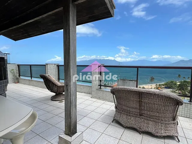 Apartamento com 200m² 3 quartos e 3 banheiros, à venda, no bairro Martim de Sá em Caraguatatuba