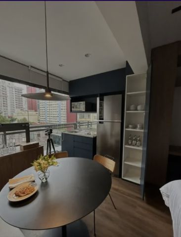 Apartamento com 40m² 1 quarto e 1 banheiro, para alugar, no bairro Pinheiros em São Paulo