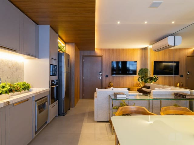 Foto do Apartamento - Apartamento à venda, Azure Compact Life , com 2 Suítes e Piscina na Varanda. | Portfolio Imóveis