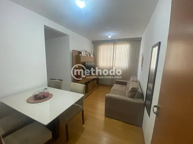 Apartamento com 43m² 1 quarto e 1 banheiro, à venda, no bairro Parque das Cachoeiras em Campinas