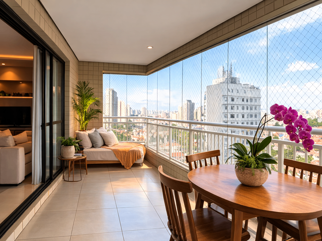 Apartamento com 167m² 3 quartos e 4 banheiros, à venda, no bairro Vila Deodoro em São Paulo