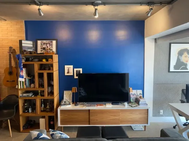 Apartamento com 60m² 1 quarto e 1 banheiro, à venda, no bairro Brooklin Paulista em São Paulo