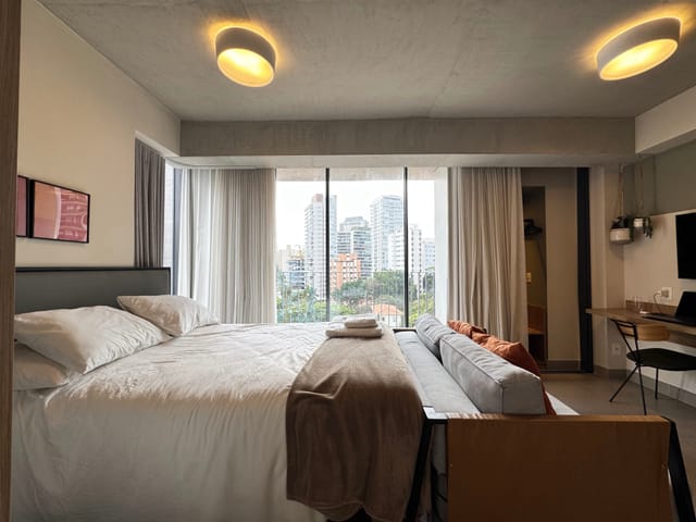 Foto do Apartamento - Apartamento à venda, Jardim das Bandeiras, São Paulo, SP | Vista Livre