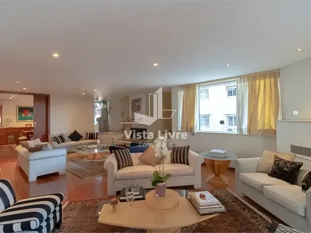 Apartamento com 354m² 4 quartos e 6 banheiros, à venda, no bairro Jardim Paulista em São Paulo
