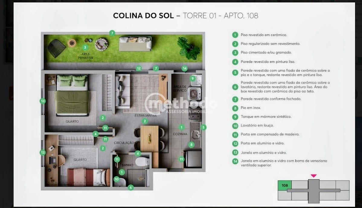 Apartamento, 2 quartos, 39 m² - Foto 13