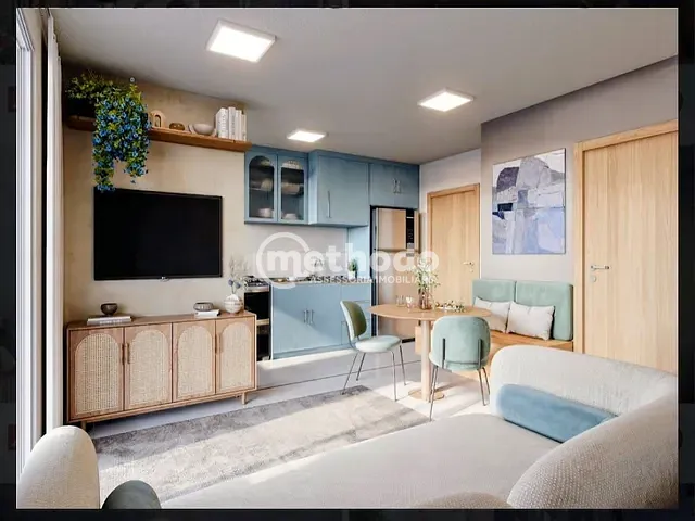Apartamento com 6678m² 2 quartos e 1 banheiro, à venda, no bairro Residencial Parque Dunlop em Campinas