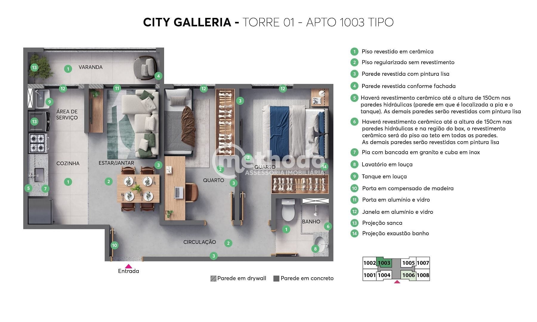 Apartamento, 2 quartos, 68 m² - Foto 24