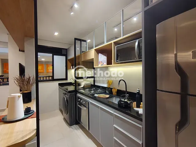 Apartamento com 10430m² 2 quartos e 1 banheiro, à venda, no bairro Fazenda São Quirino em Campinas