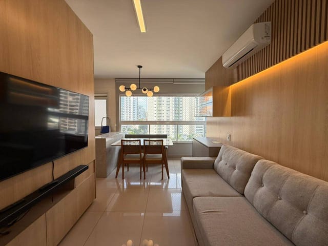 Foto do Apartamento - Apartamento mobiliado para locação, Residencial Bueno Park, Setor Bueno, Goiânia, GO | Portfolio Imóveis
